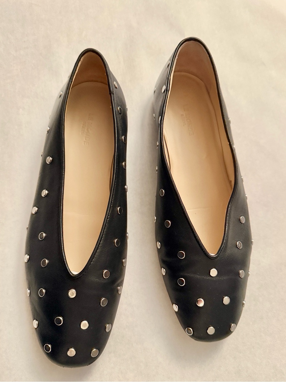 Le Monde Beryl  Leather flats- Size EU39